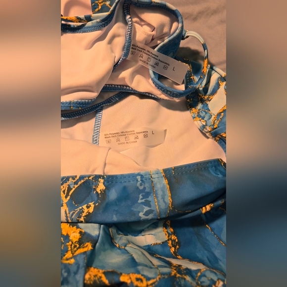 Floerns Women's Tie Dye Ruched Bikini #618 NWOT - Picture 4 of 11